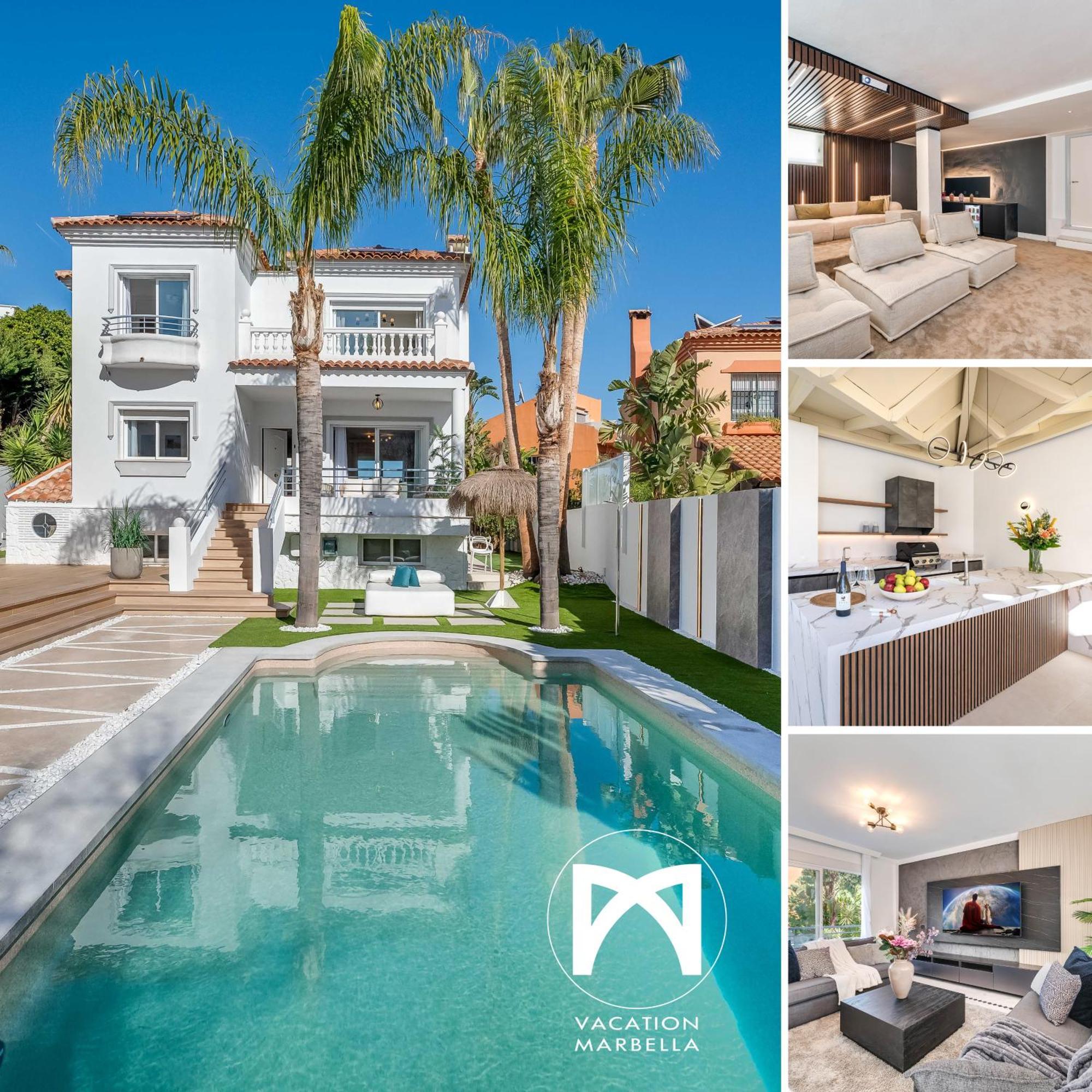 Vacation Marbella I Sunny Camelia Villa Heated Pool, Recently Renovated, Best Residential Neighborhood In Benalmadena, Short Walk To The Beach, Cinema Room Extérieur photo